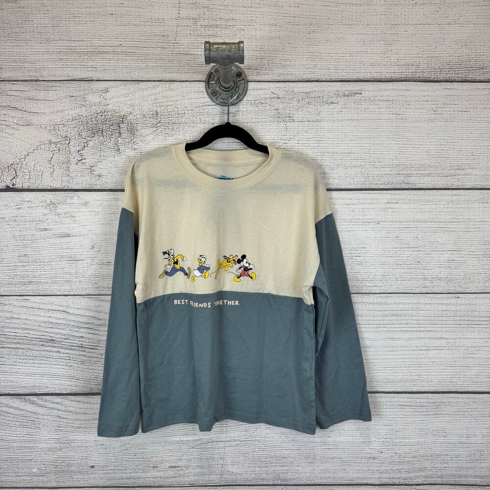 Disney Mickey & Friends Boys Long Sleeve Graphic Tee Size 7